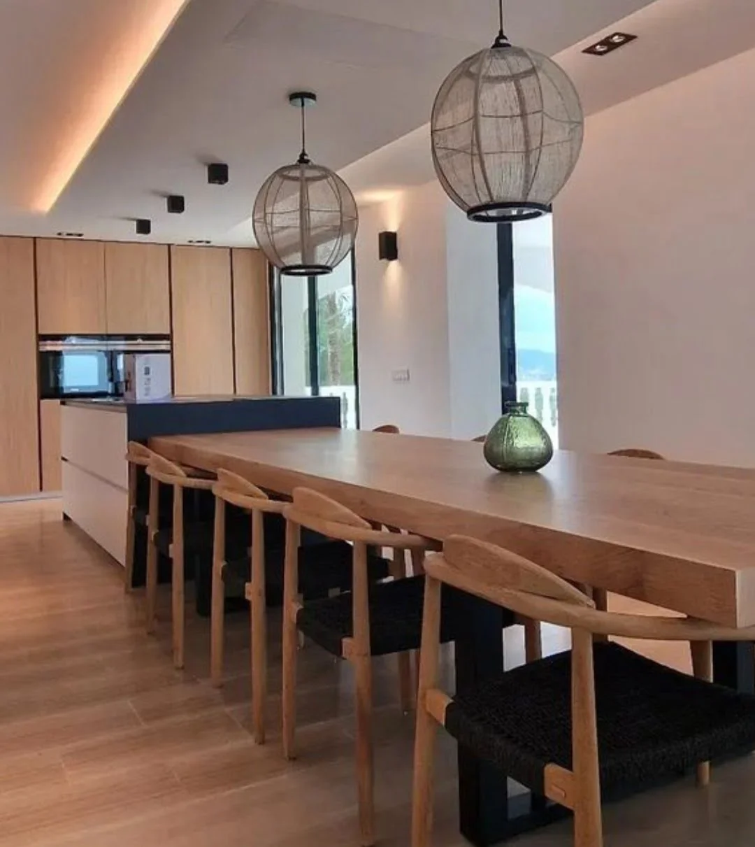 Juan Vilar cocina mesa grance madera